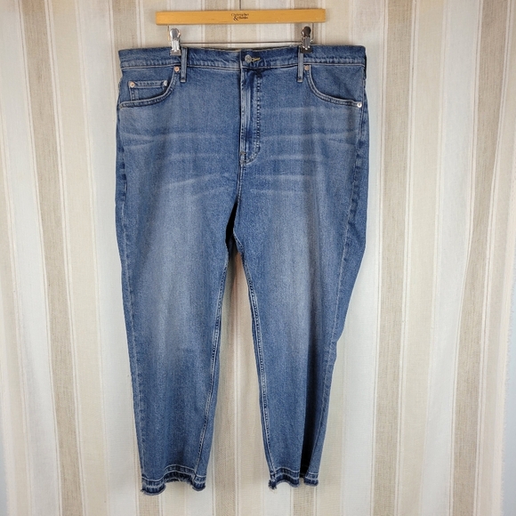 NEW‎ Everlane The Original Cheeky Jeans Blue Size 35 Short - Picture 1 of 14